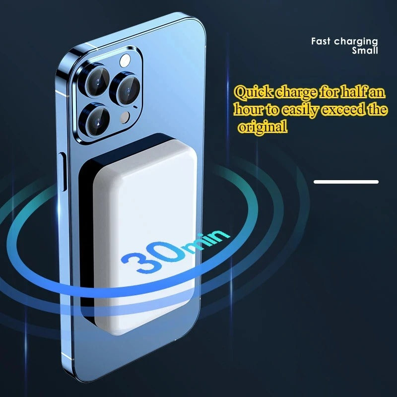 20W Power Bank Magnetic 10O00mAh Portable Wireless Fast Charging PowerBank For Magsafe